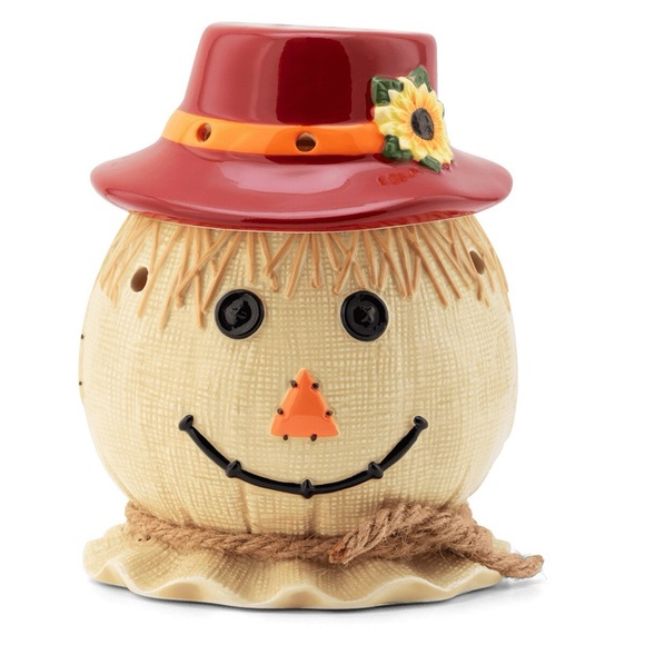 Scentsy Other - Scentsy Scarecrow Warmer Retired Fall Harvest New In Box Wax Melt Burner